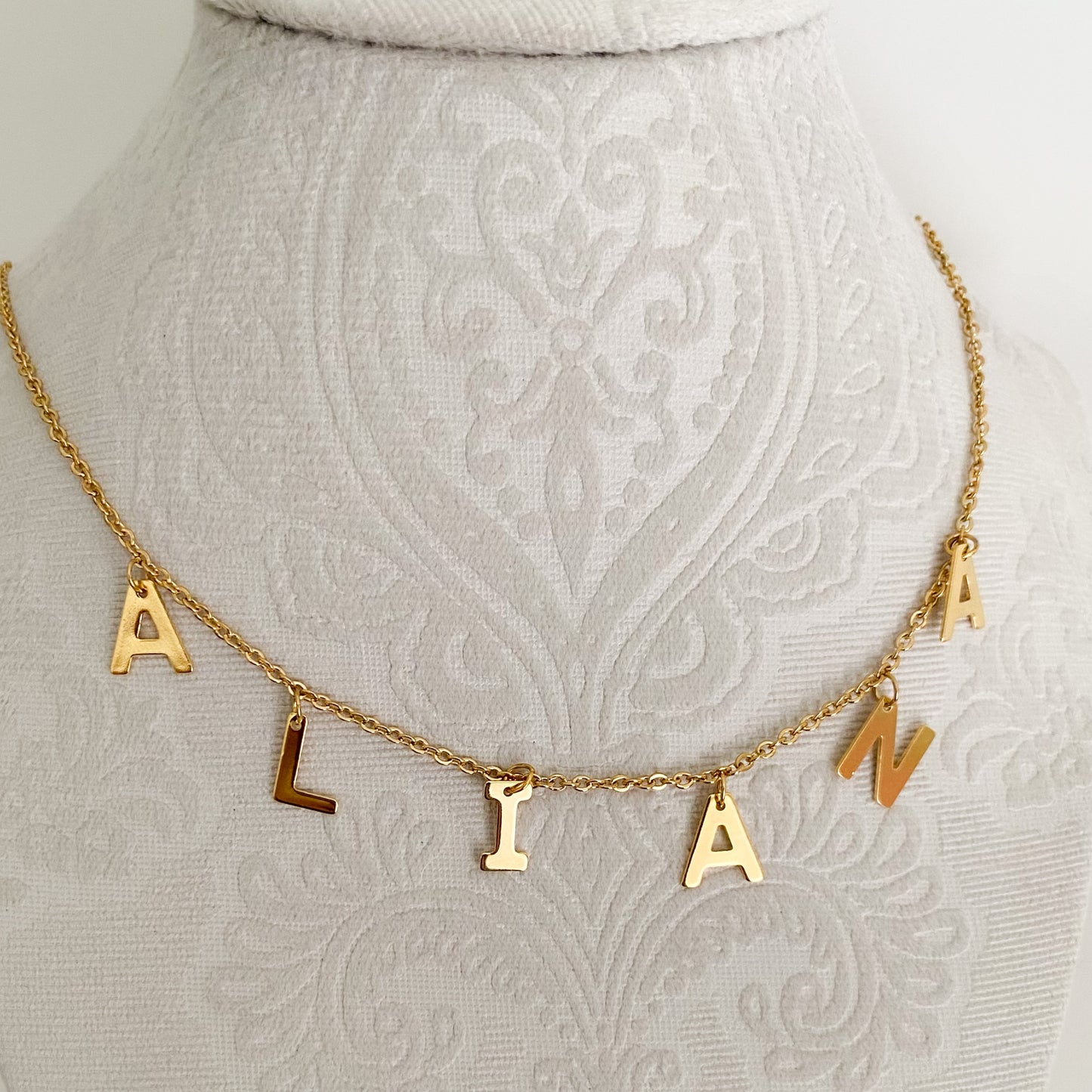 Smile Style Name Necklace (pre-order, read description)