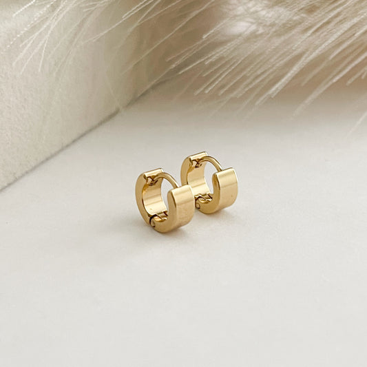 Mire mini Gold Hoops