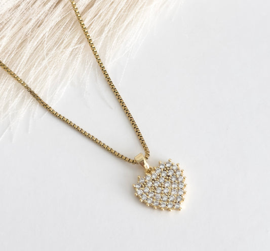 Cinderella Heart Necklace