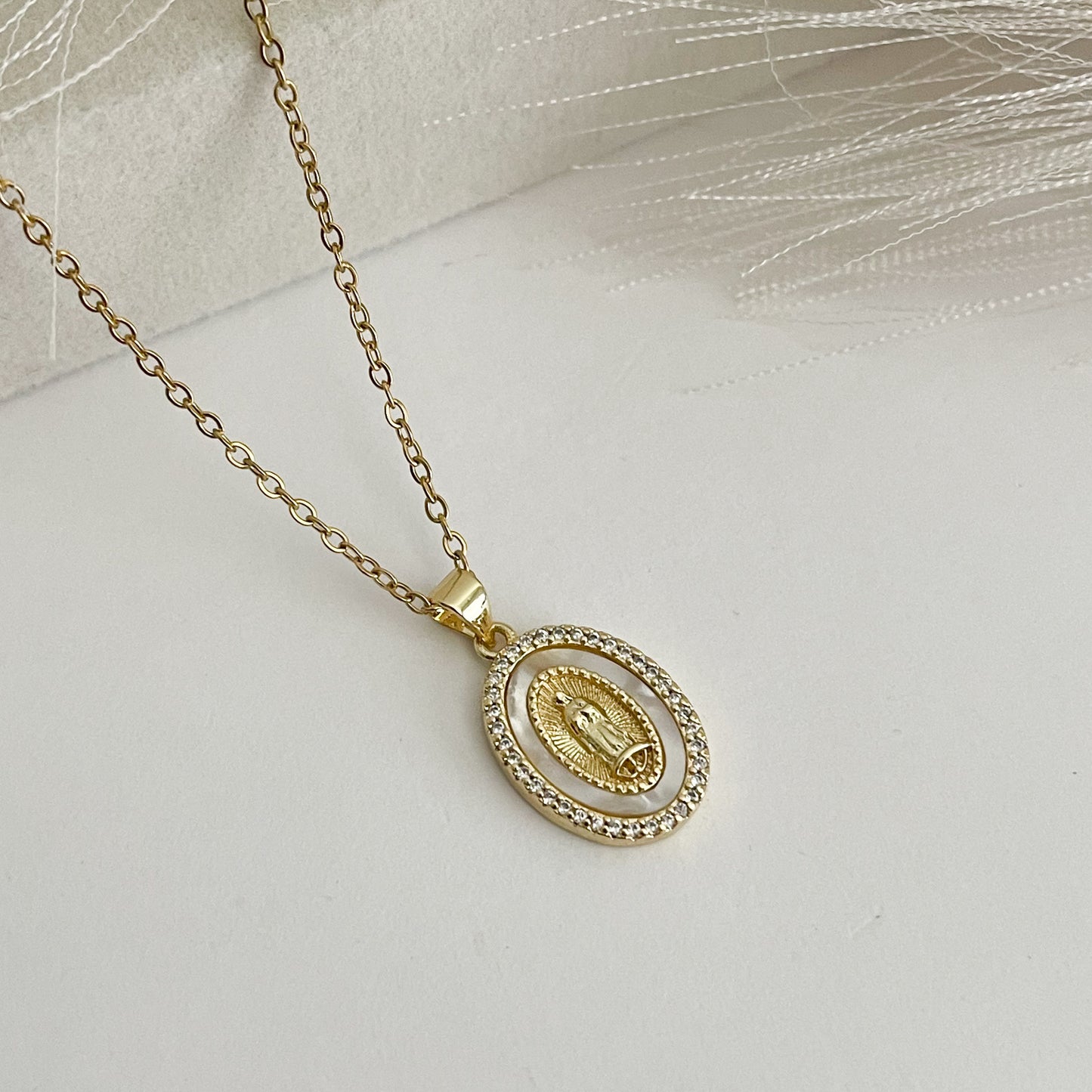 Virgen de Guadalupe Necklace