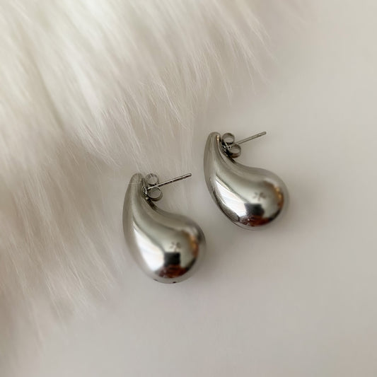 Silver Drop Earrings