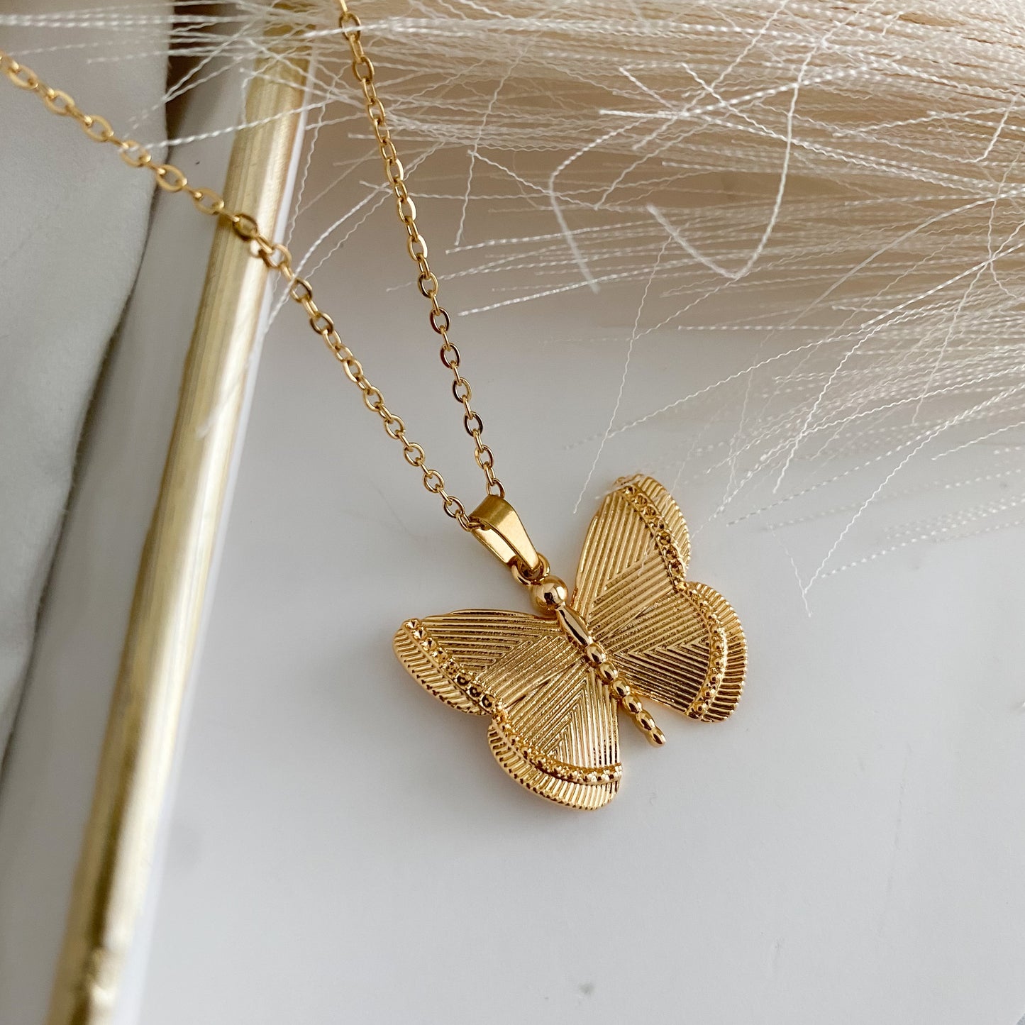 Leia Butterfly Necklace