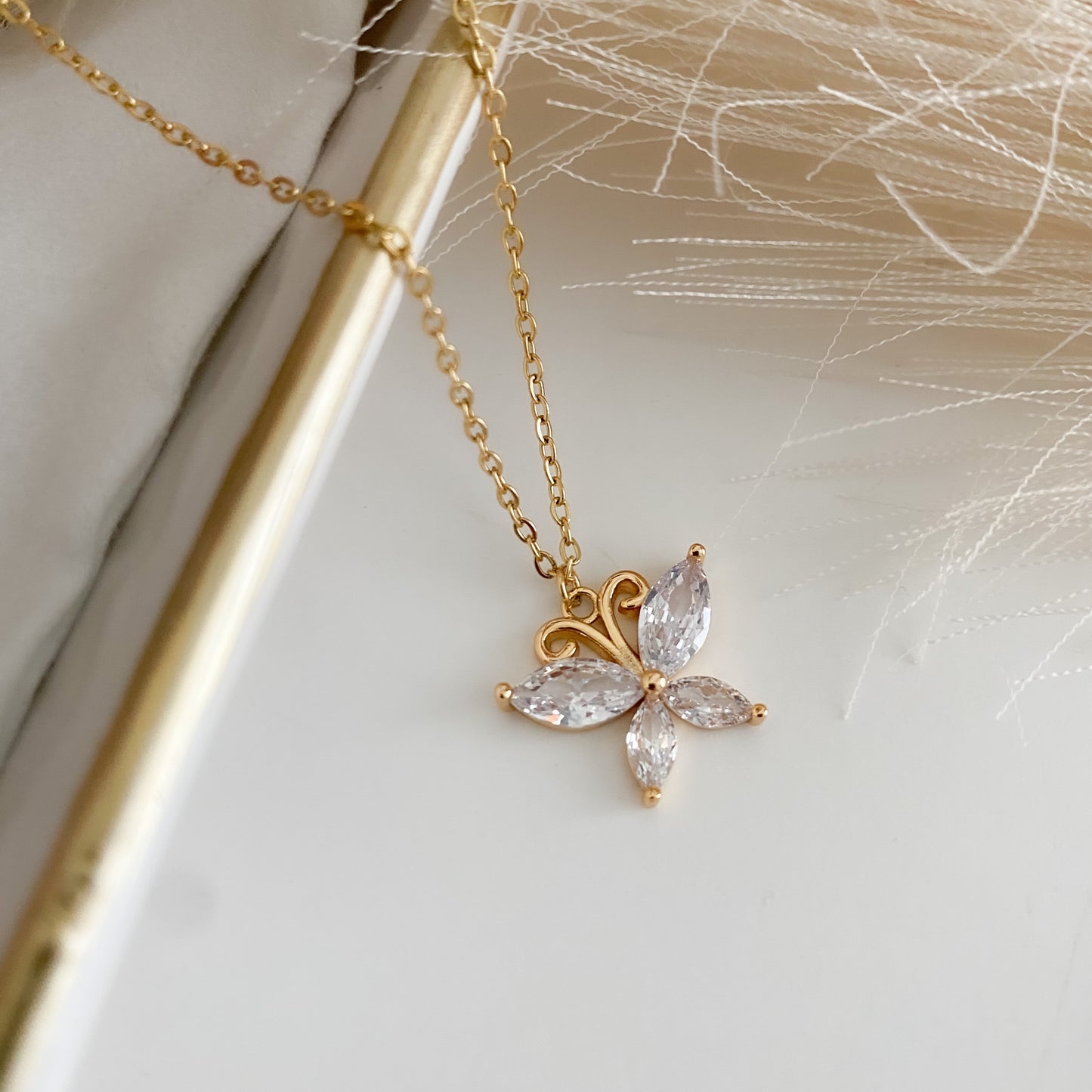 Isabella Butterfly Necklace