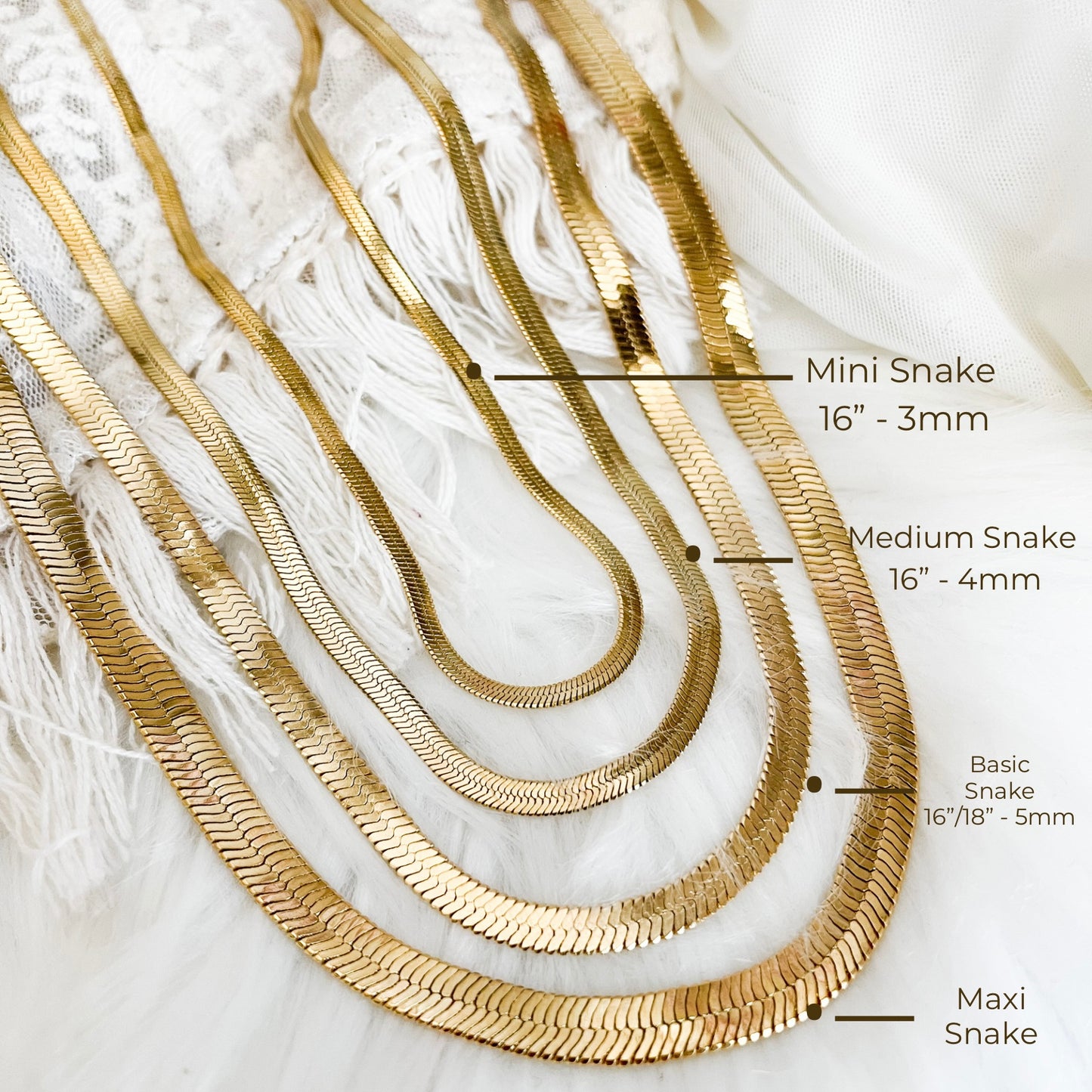 Medium Snake Necklace