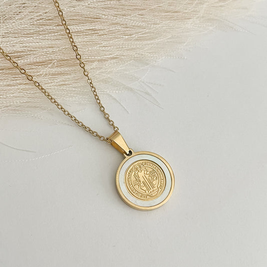 Mini Circle San Benito Necklace