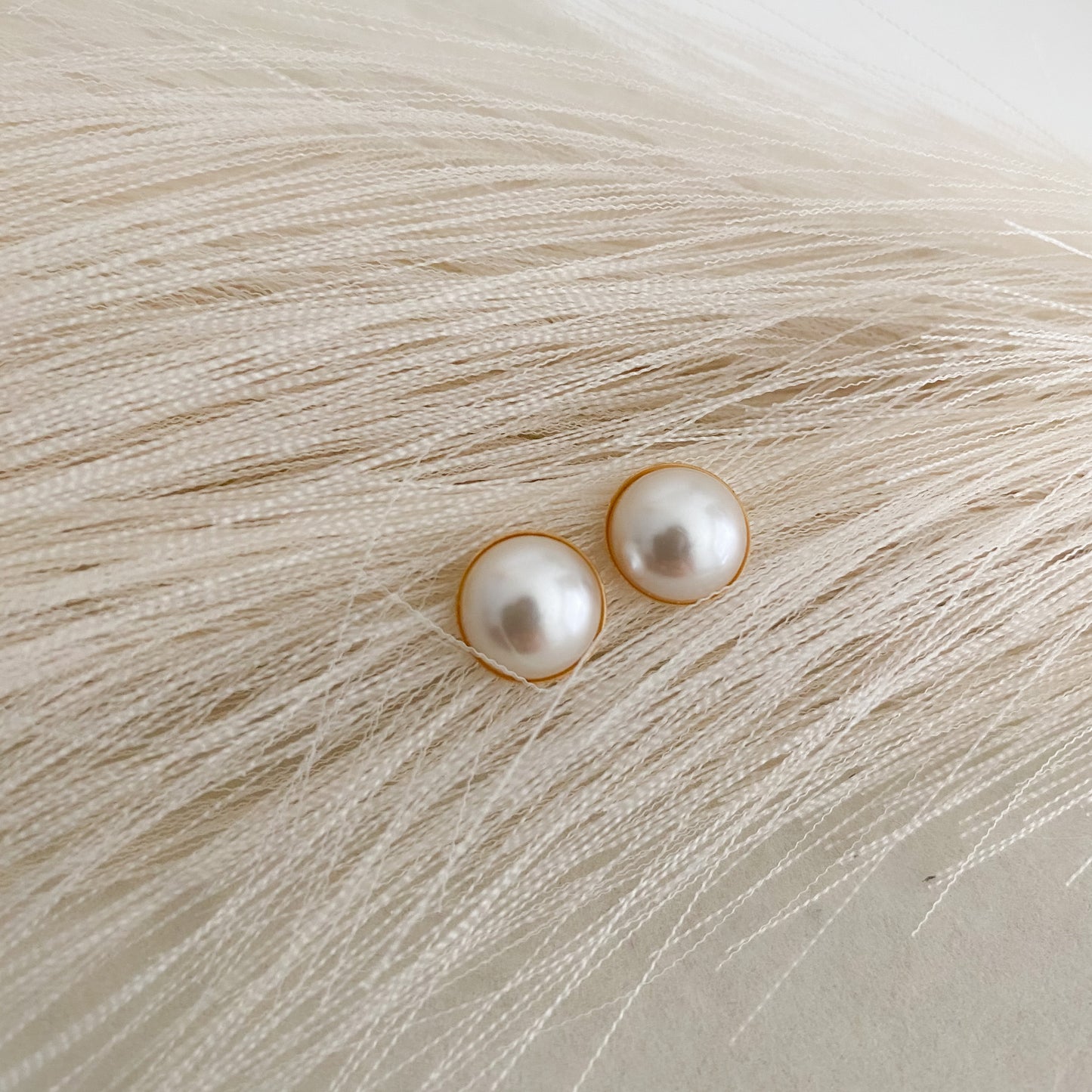 Big pearl Earrings